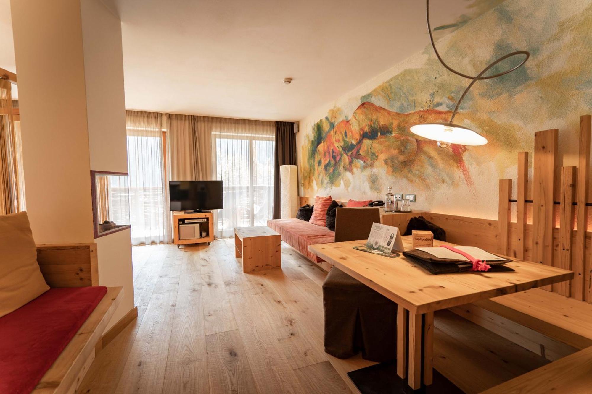 Hotel Waltershof Ulten Buitenkant foto